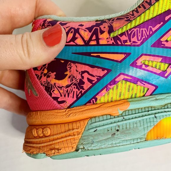 Asics Neon Gel Noosa Running Shoes Size 9 - Picture 10 of 11